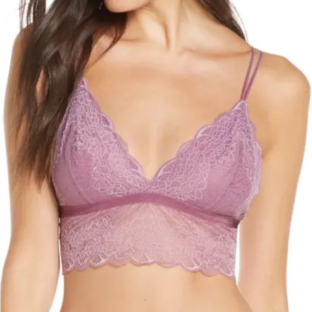 Madewell | Longline Lace Bralette Size L